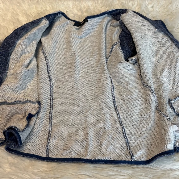 Style & Co Open front Casual Blazer Jacket Women’s Petite XL Gold Stud Details - Picture 5 of 9